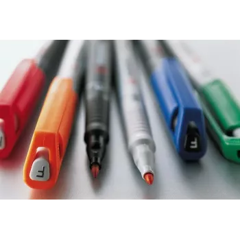 STABILO OHPen Universal M 853 nepermanentni marker za grafoskop, crni, 1,0 mm srednji zaobljeni vrh