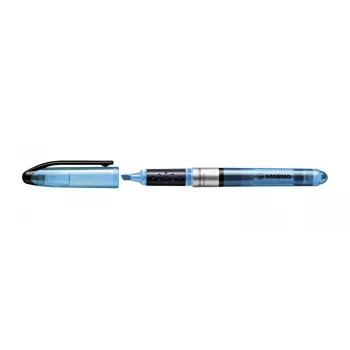 STABILO Navigator highlighter - pakiranje od 10 - plavi - klinasti vrh - 1 mm / 4 mm debljina linije - tinta na bazi vode - plastika