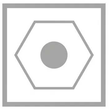 STABILO GREENgraph grafitna olovka HB - zeleno-bijela - šesterokutna - FSC certificirana - 2,2 mm