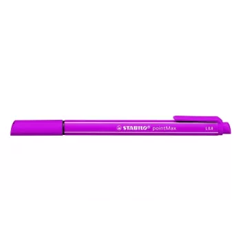STABILO pointMAX flomaster - ružičasta - srednji - 0,8 mm - tinta na bazi vode - najlonski filcani vrh
