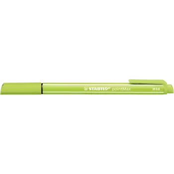STABILO pointMax set finelinera - 24 različite boje - 0,8 mm vlaknasti vrh - tinta na bazi vode