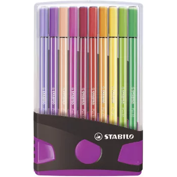 STABILO Pen 68 flomaster - razne boje - pakiranje od 20 komada