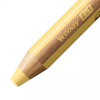 STABILO woody 3 u 1 pastelno žuta višenamjenska olovka