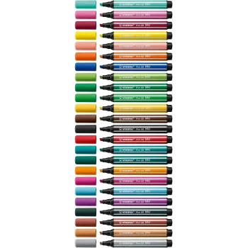 STABILO Pen 68 MAX pakiranje od 4 komada ARTY flomaster s klinastim vrhom