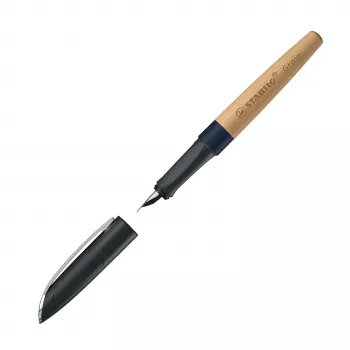 STABILO klimatski neutralno nalivpero Grow - Blueberry Blue / Beech
