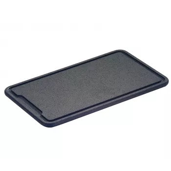 Zassenhaus daska za rezanje plastika tamnosiva 42x27x1,5 cm