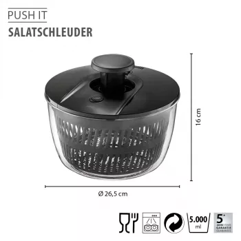 GEFU PUSH IT sušilica za salatu