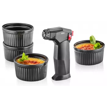 GEFU ZUCA set za crème brûlée 5-dijelni