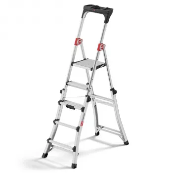 Hailo Master TL100 3-5 stepenice aluminijske ljestve nosivost 150 kg