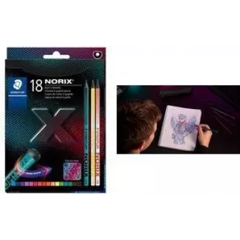 STAEDTLER NORIX 186 C18P set bojica, 100 % PEFC