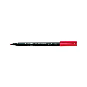 STAEDTLER 314-2 Lumocolor trajni marker crveni crni crveni 2,5 mm 1 komad