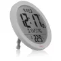 KIENZLE DCF radio zidni sat s prikazom sobne temperature, bijeli