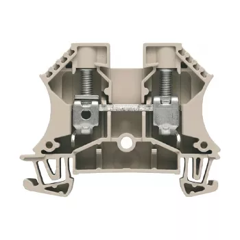 Weidmüller WDU 10 prolazna redna stezaljka, vijčani priključak, 10 mm², 57 A, bež, 50 komada