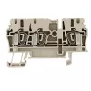 Weidmüller ZDU 2.5/3AN prolazna stezaljka, opružni priključak, 2,5 mm², bež, 100 komada