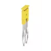 Weidmüller ZQV 2.5/2 poprečni spojnik, 2,5 mm², 2-polni, žuti, 60 komada