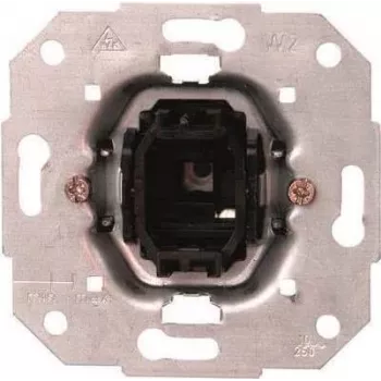 HEINRICH KOPP izmjenični prekidač 10A 250V AC podžbukni vijčane stezaljke IP20 termoplast bijeli za HK05 HK07 Aluminium serija 503600006
