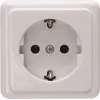 Heinrich Kopp Schuko utičnica nadžbukna 1-struka 16A 250V arktički bijela 101802000