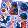 HERMA naljepnice MAGIC Dragon Transpuffy (15795)