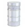 C.E. Pattberg Wedding Gift Ribbon Set Satin White 15/25/40 mm x 5 Rolls x 3 m