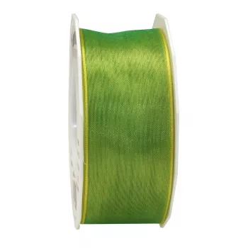 C.E. PATTBERG Four Seasons saten mat poklon vrpca lime 40 mm x 25 m
