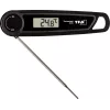 TFA THERMO JACK TASTE digitalni kuhinjski termometar s timerom i alarmom, nehrđajuća sonda, 160 mm, -50 do +300 °C, LCD zaslon, crno-bijeli