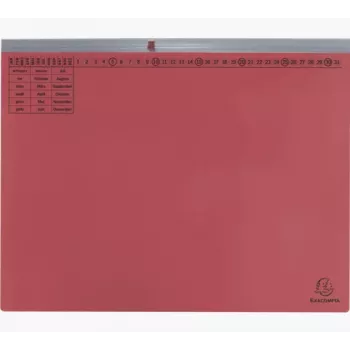 Exacompta 370103B mapa A4 crvena karton 320 g/m²