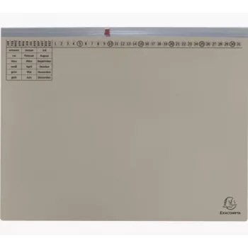 Exacompta 370110B registrator - karton - sivi - 320 g/m² - 265 x 316 mm