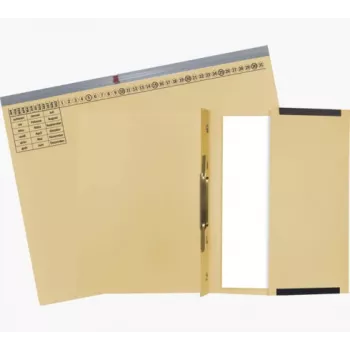 Exacompta 370122B registrator konvencionalni - karton - 320 g/m² - 265 x 316 mm - pakiranje od 1 komada - bež