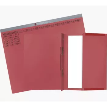 Exacompta 370203B klasična mapa za dokumente - karton - crvena - 320 g/m² - 265 x 316 mm - A4
