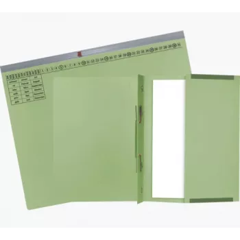 Exacompta 370225B registrator - karton - zeleni - 320 g/m² - 265 x 316 mm - A4