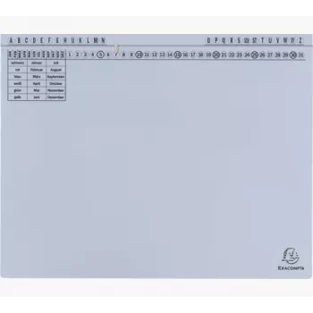 Exacompta 371106B Konvencionalna mapa za dokumente - karton - plava - 320 g/m² - 265 mm - 316 mm