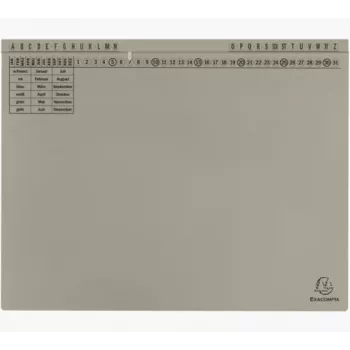 Exacompta 371110B Registrator - karton - sivi - 320 g/m² - 265 x 316 mm