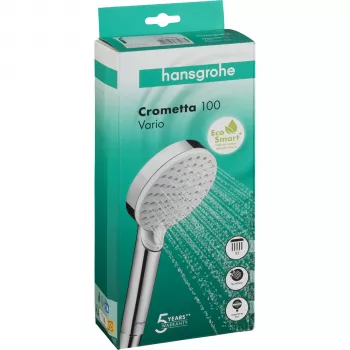 Hansgrohe Crometta Vario EcoSmart ručna tuš glava bijelo-krom