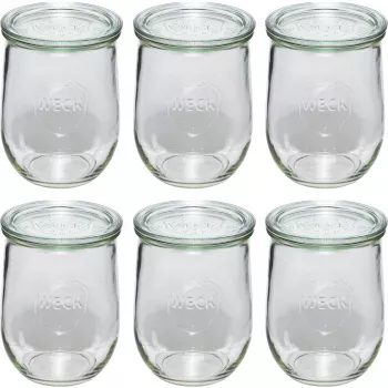 WECK Staklenka Tulip 1062ml set od 6