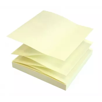 inFO Z-Fold Samoljepljive bilješke žute 1 blok