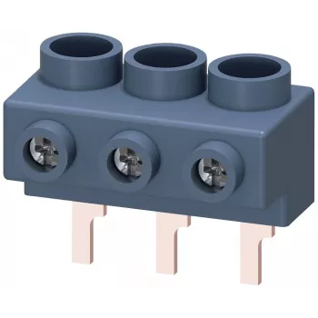SIEMENS SIRIUS 3RV1915-5A Priključna stezaljka, 3-polna, vijčani priključak, 690 V, IP20