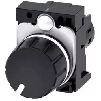 Siemens 3SU1200-2PS10-1AA0 SIRIUS ACT potenciometar 10 kOhm, 22 mm, crni, vijčana stezaljka