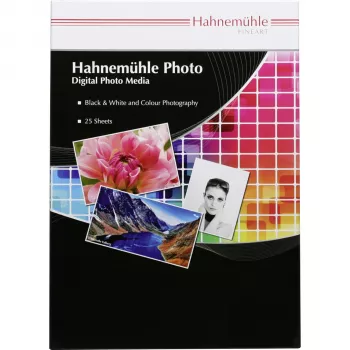 Hahnemühle Digital FineArt Photo Luster, sjajni, 265 mikrona, Bright White, A4 (210 x 297 mm), 25 listova