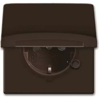 Busch-Jaeger 2064-0-0291 Schuko utičnica CEE 7/3 2P+E IP44 smeđa 250V 16A nadžbukna