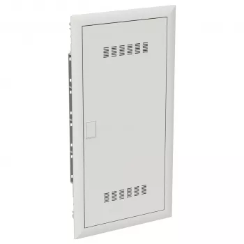 Striebel & John UK648MV Media VT UP patch panel 4 reda ventilirana prozirna vrata bijela