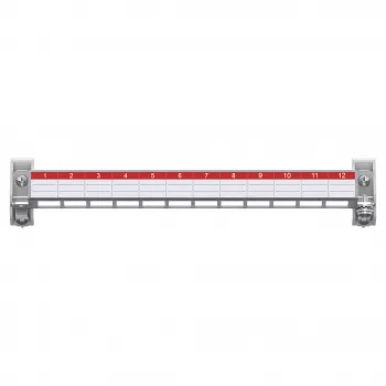 Striebel & John ZEP12 patch panel 12 modula E-Dat bez Keystone 2CPX054072R9999