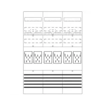 Striebel & John brojčano polje 7RE 6ZBF37B6 prethodno ožičeno s BKE-I 2CPX054079R9999