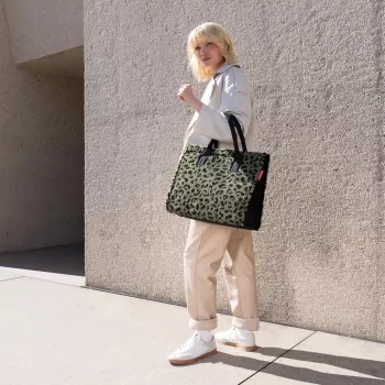 Reisenthel Daily Shopper Teddy Leo maslinasti