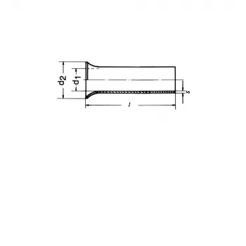 Klauke 7210V bakrena cijev 1,5 mm² 1,7 mm 1 cm