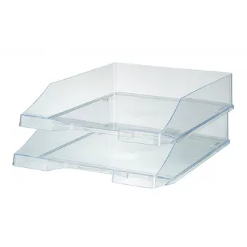 HAN ladica za dokumente C4 - plastika - prozirna - 255 x 348 x 65 mm