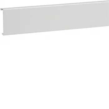Hager SL2008029016 poklopac kanala za podnožje, PVC, 20x80 mm, prometno bijeli