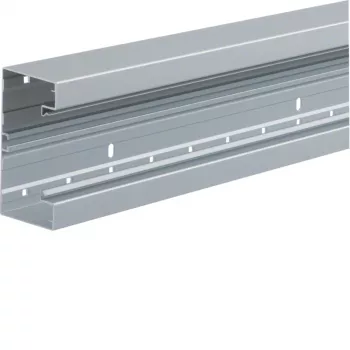 Hager BRA651301ELN donji dio kanala za podnožje, aluminij prirodno anodiziran, 2000x130x65 mm