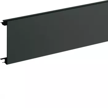 Hager BR08029011 poklopac podnog kanala PVC za BR 80mm, grafitno crni