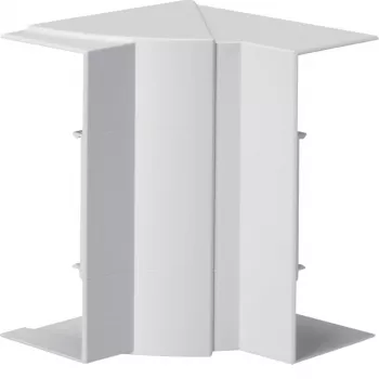 Hager BR651704H9016 podesivi unutarnji kutni luk za BR/A/S kabelski kanal 68x170mm, bijeli RAL 9016