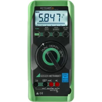 GMC Instruments METRAHIT 2+ digitalni multimetar 6000 znamenki True RMS CAT III 600V / CAT II 1000V